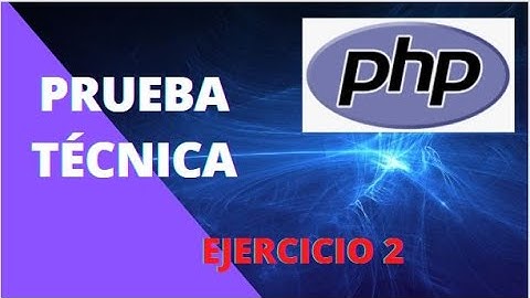 Exercise2 technical test PHP