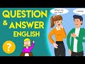 Question and answer English speaking practice conversation with subtitles #1