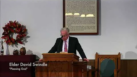 David Swindle - "Pleasing God"