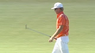 Brian Gay drains long eagle putt at Hyundai