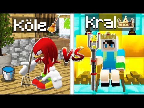 KRAL ENES VS KÖLE BEBEK KNUCKLES! 😱 Minecraft