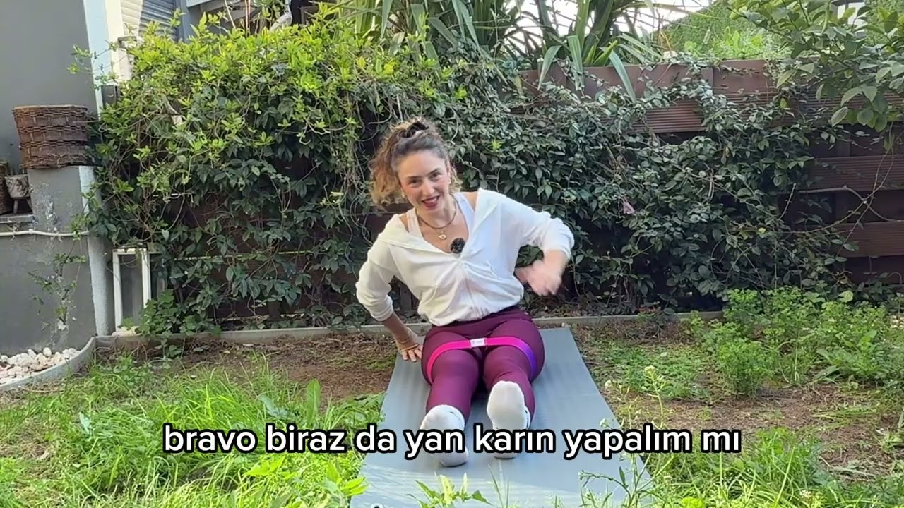 5 HAREKET SERİSİ Tembel işi karın egzersizleri