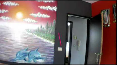 Optical flow using the Lucas-Kanade Method and the FAST corner detection algorithm