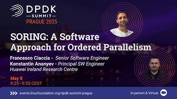 SORING: A Software Approach for Ordered Parallelism - Francesco Ciaccia & Konstantin Ananyev