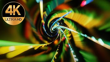 10 hours 4k Fast Moving Relaxing Sci-fi Party Light Design Screen saver Seamless Loop Animation