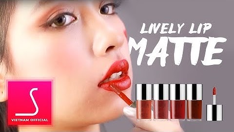 Son eglips lively lip matte review năm 2024