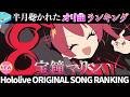 【BooooM!】半月で一番聴かれたオリ曲は？オリ曲ランキング 30 most viewed song in this month 2026/7/21～2026/8/04【ホロライブ】