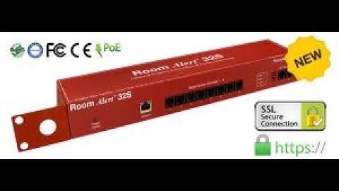 Introducing the Room Alert 32S - AVTECH