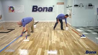 Waterborne Finishes Roller Application With Two-Person Crew - Rolling A Wide Rooms Side-By-Side