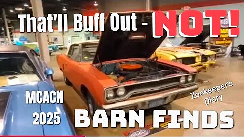 EVERY CAR The Incredible MCACN Barn Finds 2025 Muscle Car Show Hemi LS6 Z28 Boss 442 GTO Cuda racer