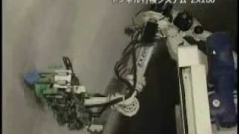 Tapping inspection system for tunnels  - ZX200