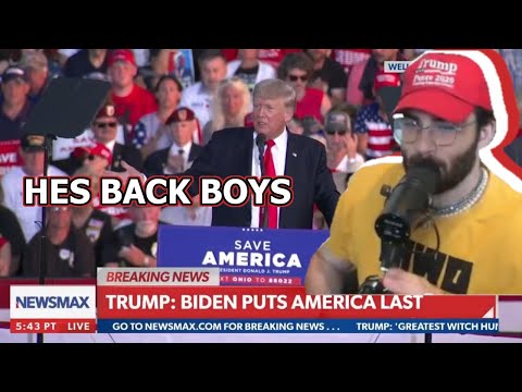 Thumbnail for Hasan reacts to Donald Trump speaking at rally in Lorain County