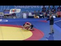 Men's Freestyle Wrestling 54Kg - Bronze Medal Contest - Singapore 2010 Youth Games