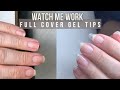 GEL NAILS | Watch me work