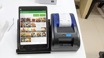 BLUETOOTH PRINTER INSTALLATION WITH LOYVERSE POS - FREE RESTAURANT BILLING APP