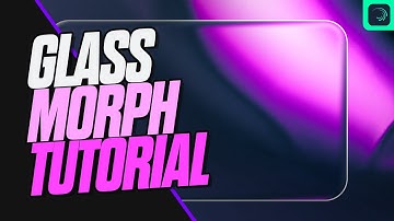 Better Glass Morph Effect Tutorial! - Alight Motion
