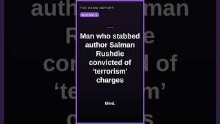 Man Convicted of Terrorism in Rushdie Attack Gets Life #Shorts
