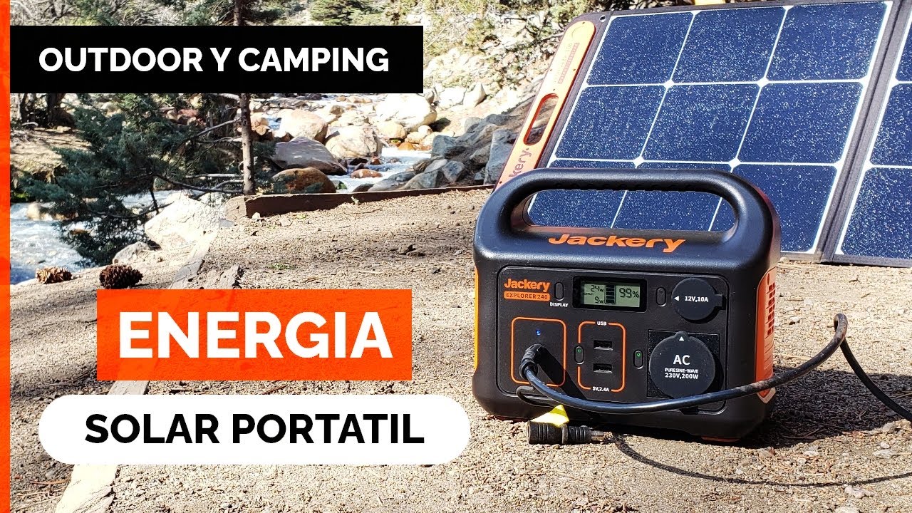 Jackery Estación de energía portátil Explorer 240EU