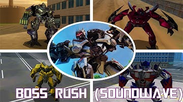 Transformers: Dark of the Moon — Decepticons ~ Boss Rush (Soundwave)