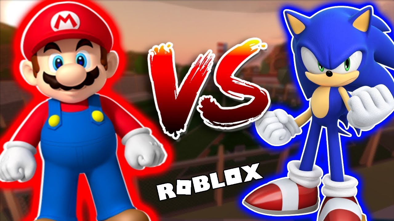 Mario Vs Sonic In Jailbreak Roblox Edition Youtube - mario vs roblox