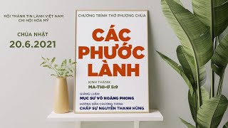 HTTL HÒA MỸ - Chương Trình Thờ Phượng Chúa - 20/06/2021
