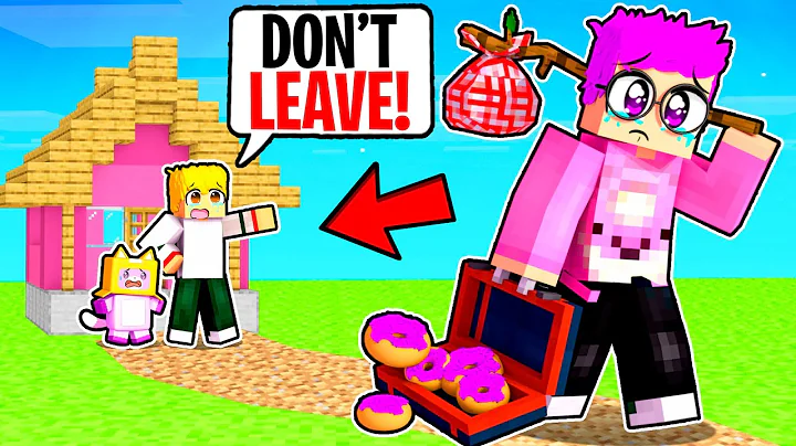 JUSTIN is MOVING AWAY In MINECRAFT! (JUSTIN LEAVES...