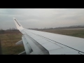 Ryanair Boeing 737-800 EI-EKS Taking off Nis Airport inbound Bratislava