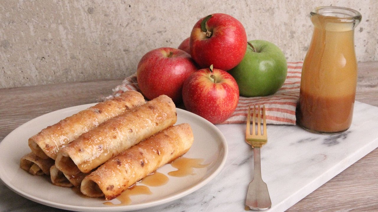Caramel Apple Taquitos Recipe | Episode 1105 | Laura in the Kitchen