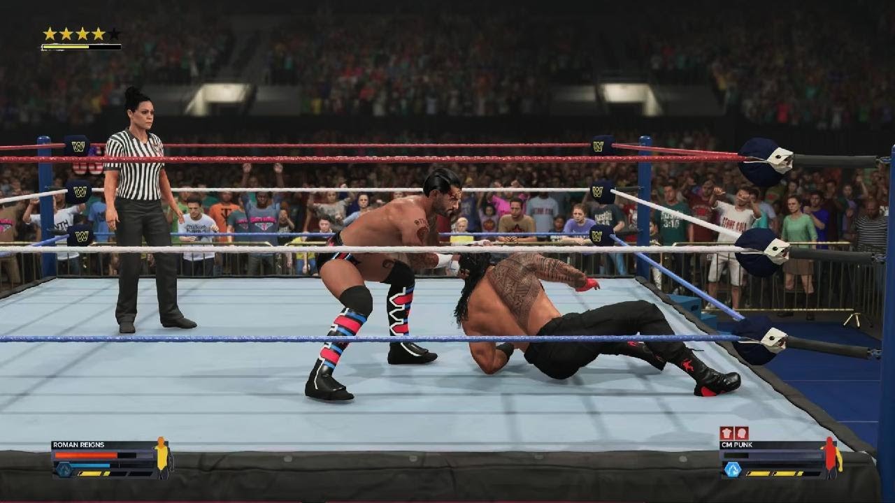 CM Punk vs Roman Reigns 🔥 Dream Match | Tribal Chief vs Best in the World | #MOHITX