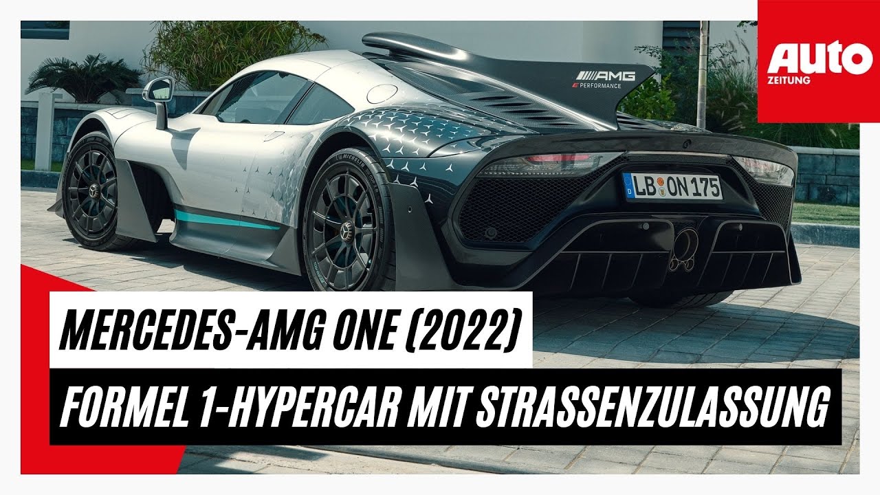 Amg One Strassenzulassung