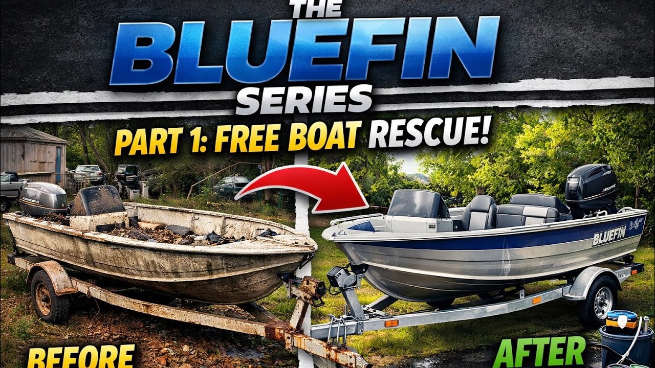 I Got a FREE Boat… Now I’m Taking It Offshore (The Bluefin Series ...