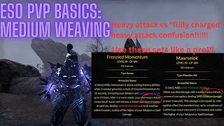 Elder Scrolls Online PvP Basics: How to medium attack