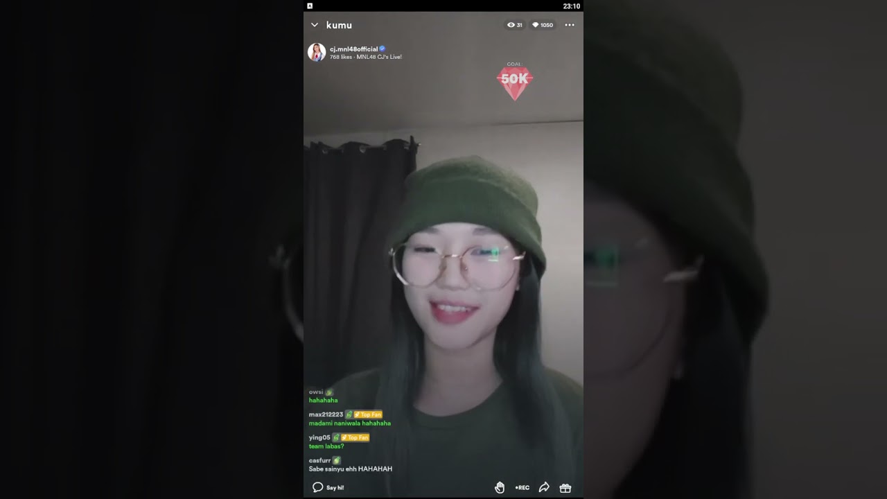 MNL48 CJ Kumu Live 2023/01/17 | Jan 2023 4th Kumu Live