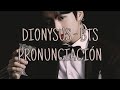 Dionysus - BTS [Pronunciación] [Fácil]
