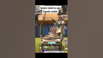 Fastest Clutch Highlights in Potatoe phone #apexlegends #apexlegendsmobile #apexmobile