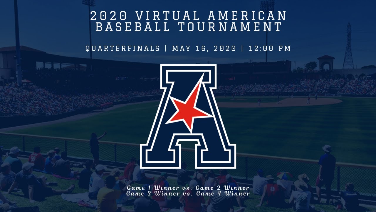2020 Virtual AAC Baseball Tournament Quarterfinals YouTube