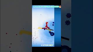 ☠️Stickman Dismounting Crazy Ending💥 #shorts #gaming #stickman #edit #trollface