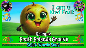 Fruit Friends Groove | Mandarin, Cherry & Mango Sight Words | Magic Mini Monsters #magicminimonsters