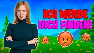 MÄDCHEN (19) Rastet aus und DROHT mir!😡😂 Fortnite Random Squads
