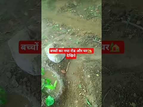 #phonk #music बच्चों का नया रोड और घर🏡 देखिये 😱😮 आप को कोन सा घर🏡 पसन्द अया 12345 comment💬 #funny