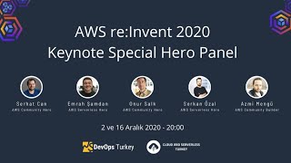 AWS re:Invent 2020 Keynote Special Hero Panel (Werner Vogels)