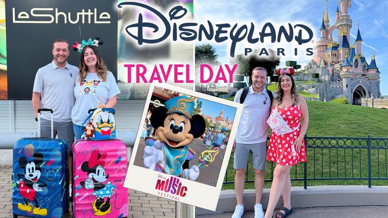 DISNEYLAND PARIS - Travel Day | LeShuttle | Val D'Europe | Disneyland Park | Disney Village