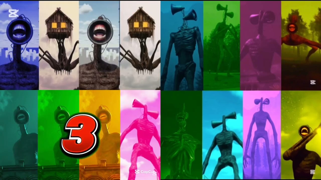 SIREN HEAD siren battle  #sirenhead #siren #SirenZone #sirenhead  #horror  #scary  #creepy