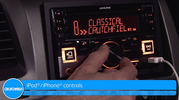 Alpine CDE-W265BT Display and Controls Demo | Crutchfield Video