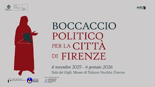 Boccaccio Politico Per La Città Di Firenze