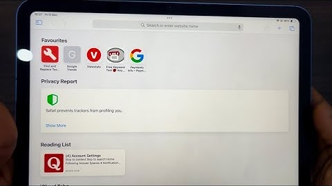 iPadOS 18: How to Remove Background Image in Safari on iPad