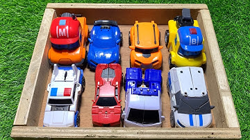 4 MINUTES ASMR TOYS Robot Transformers Transform From Cars to Robots