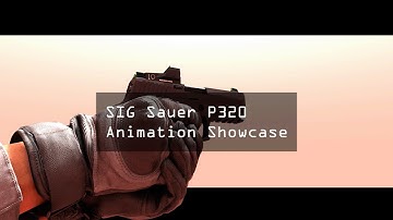 [Blender] SIG Sauer P320 Animation Showcase