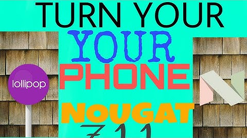 How to install 7.1.1 nougat in any android phone ||TECHNO ANKUSH ||