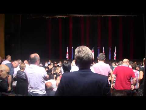 აკაკი ბობოხიძის სიტყვით მიმართვაა